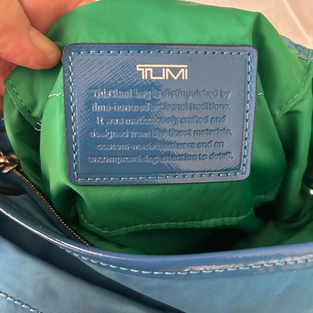 💙 Tumi Voyager Crossbody Bag - turquoise blue - Picture 5 of 8